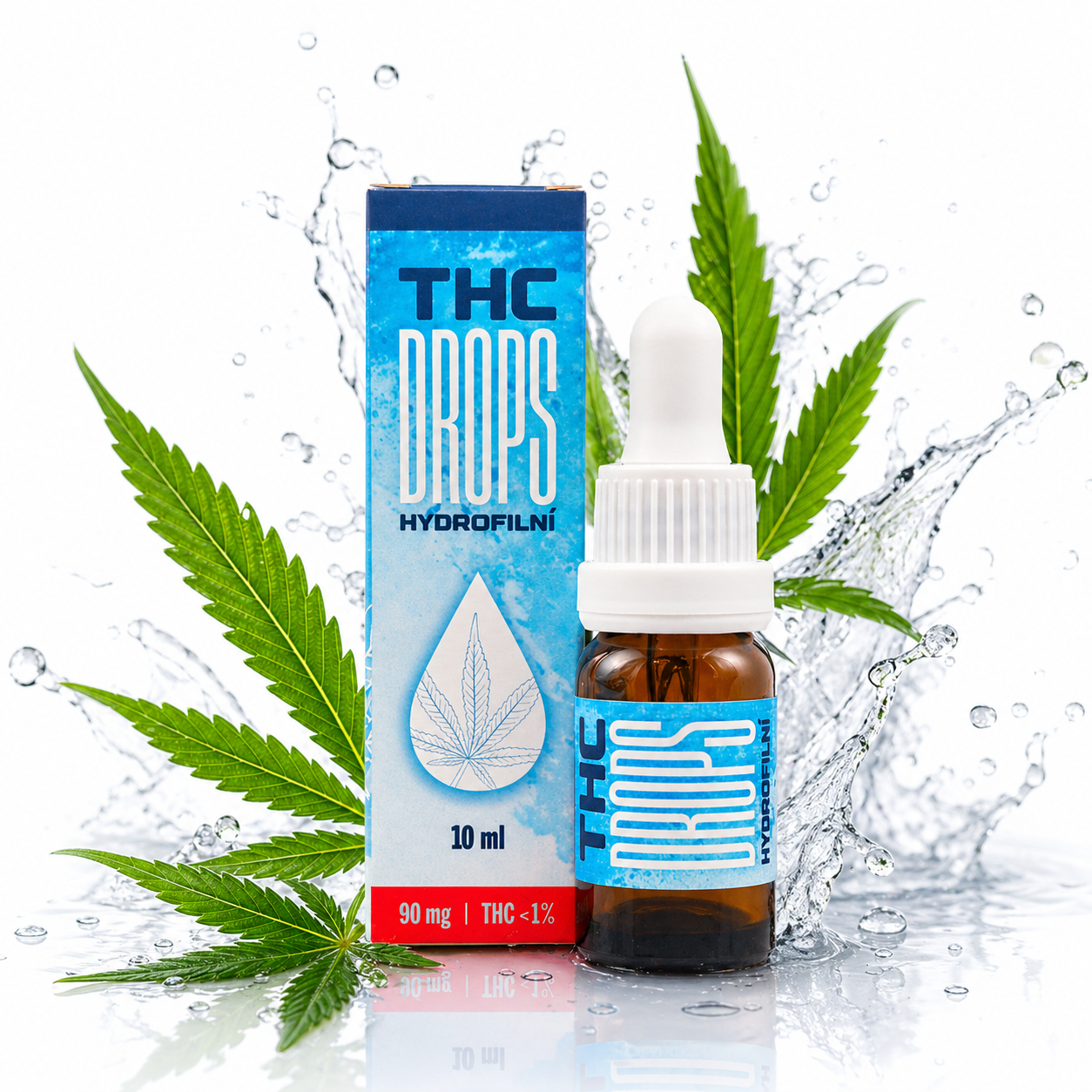 PuffPlanet THC drops hydrofilní, THC < 1% Balení v ml: 10 1 PuffPlanet THC drops hydrofilní, THC < 1% Balení v ml: 10