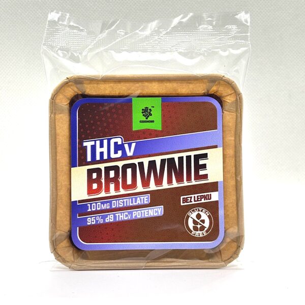THCv produkty 39 THCv Brownie 100mg- bezlepkové