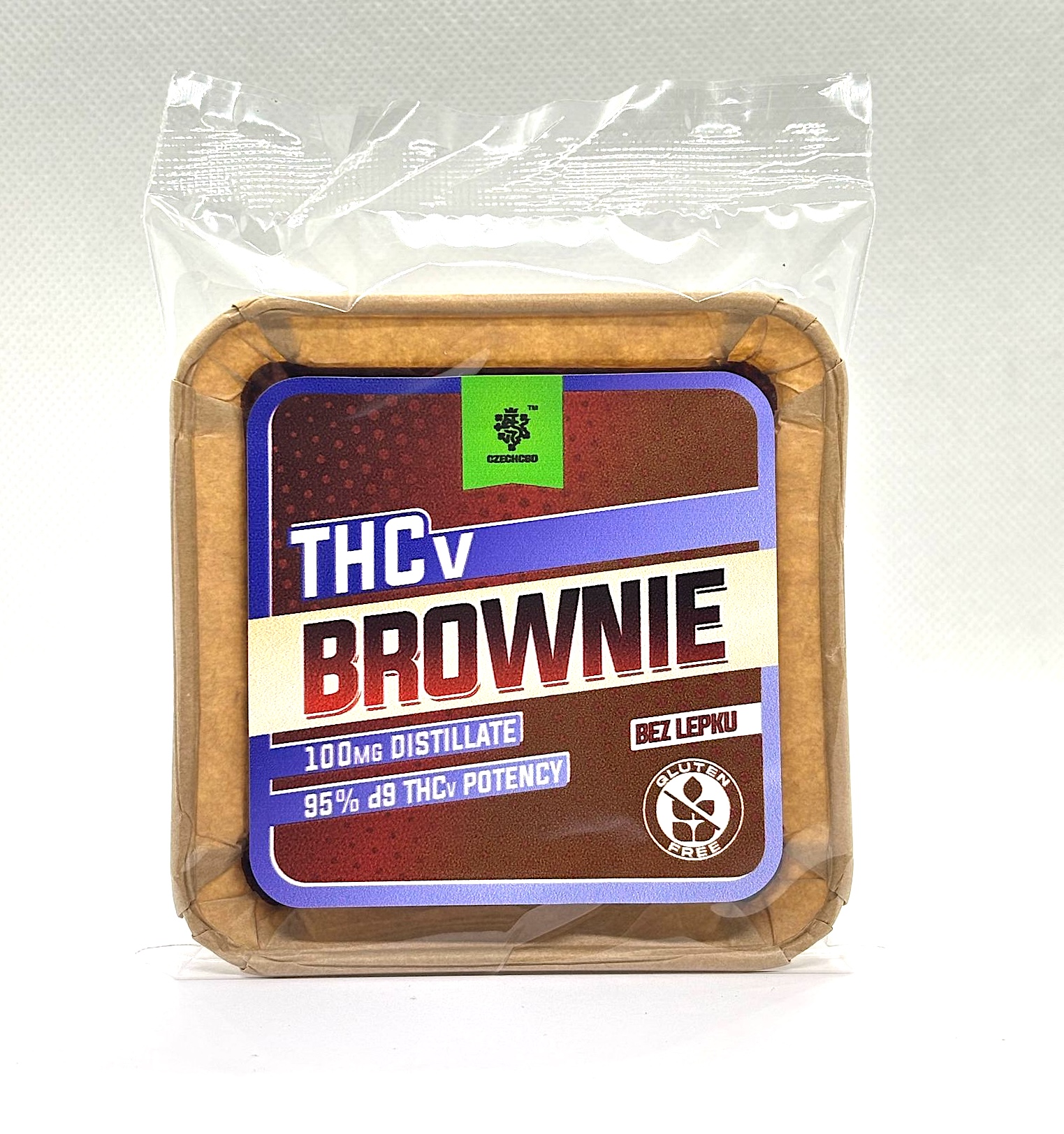 THCv Brownie 100mg- bezlepkové 1 THCv Brownie 100mg- bezlepkové