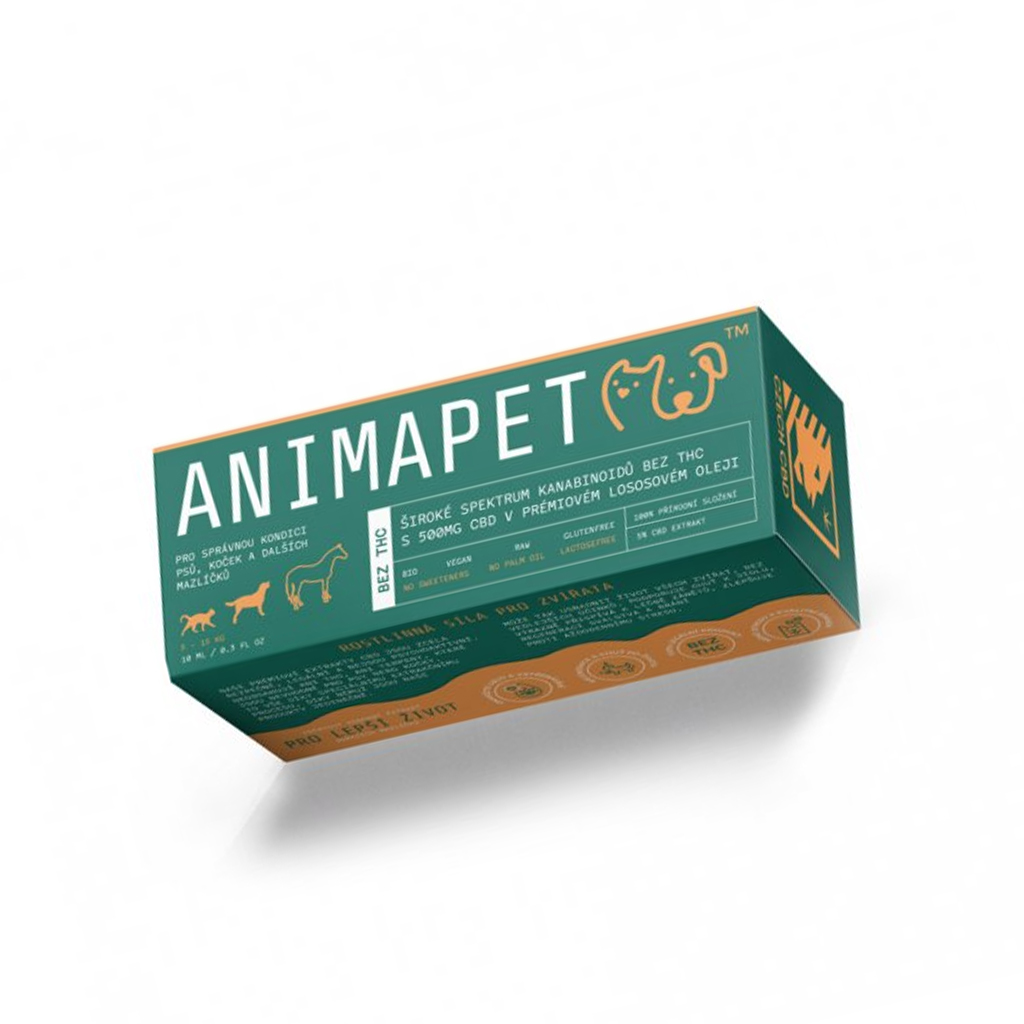 Animapet Lososový olej 5% CBD pro psy 10ml 3 Animapet Lososový olej 5% CBD pro psy 10ml - Obrázek 3