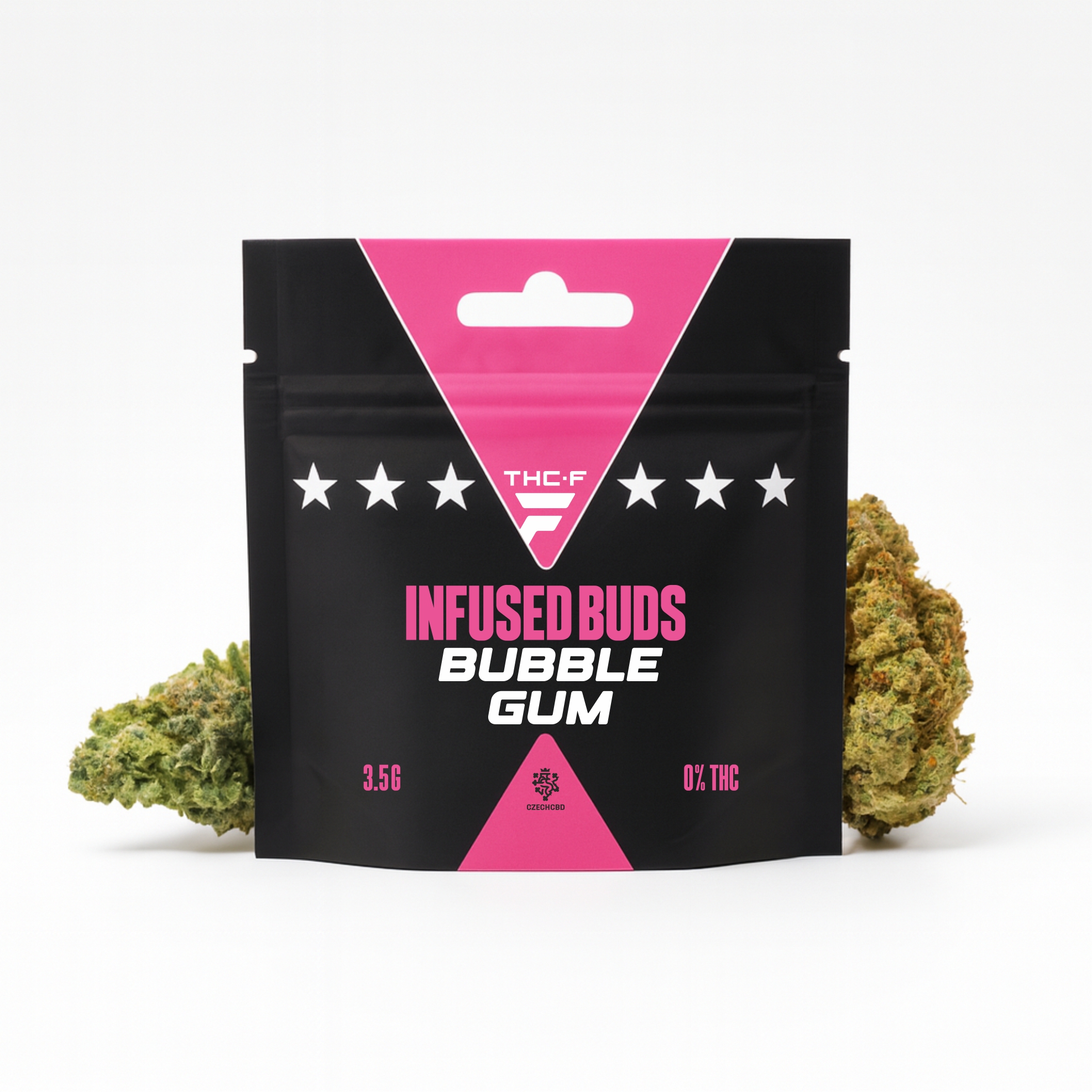 THC-F Infused Buds Bubble Gum 3,5 g – prémiový konopný květ s THC-F Hmotnost: 1000g 1 THC-F Infused Buds Bubble Gum 3,5 g – prémiový konopný květ s THC-F Hmotnost: 1000g