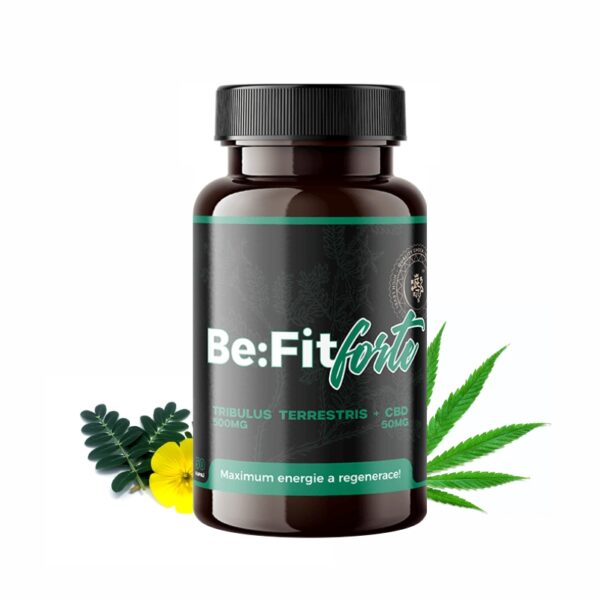 CBD produkty 25 Be:Fit Forte - kotvičník s 2500mg CBD
