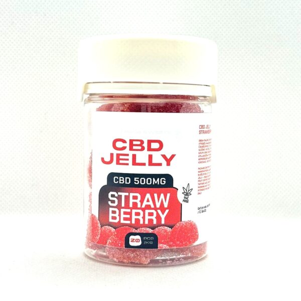 CBD produkty 27 CBD Jelly - jahodové želé s kanabidiolem 25mg