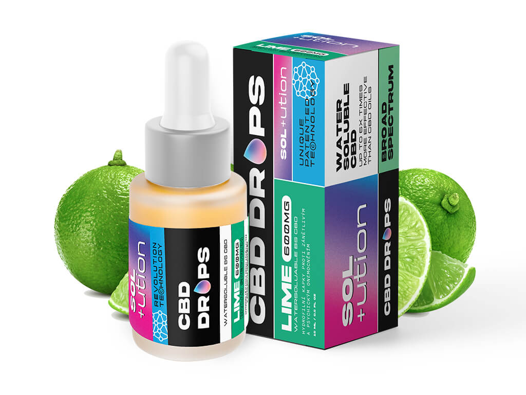 CBD kapky SOL+ution Lime 600 mg 2 CBD kapky SOL+ution Lime 600 mg - Obrázek 2