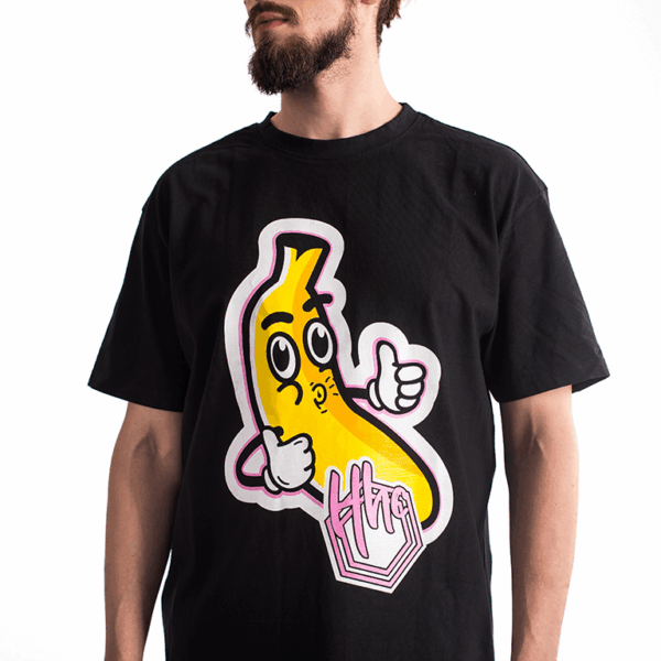 Tričko Banana Runtz Barva: Černé / Black, Velikost: XL