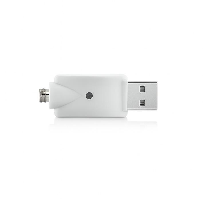 Vape pen baterie Transpring bílá soft touch + USB nabíječka 3 Vape pen baterie Transpring bílá soft touch + USB nabíječka - Obrázek 3