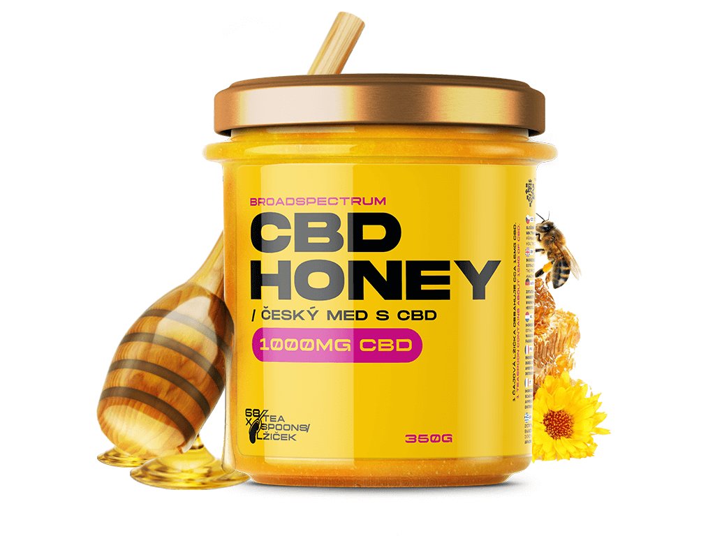 CBD český med s 1000 mg CBD 1 CBD český med s 1000 mg CBD