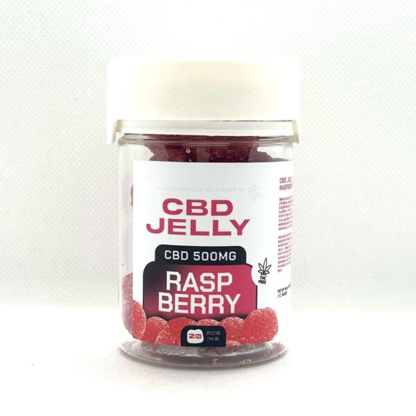 CBD produkty 41 CBD Jelly 25mg - malina 20ks