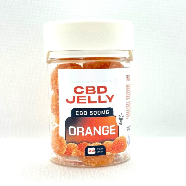 CBD produkty 43 CBD Jelly 25mg - pomeranč 20ks