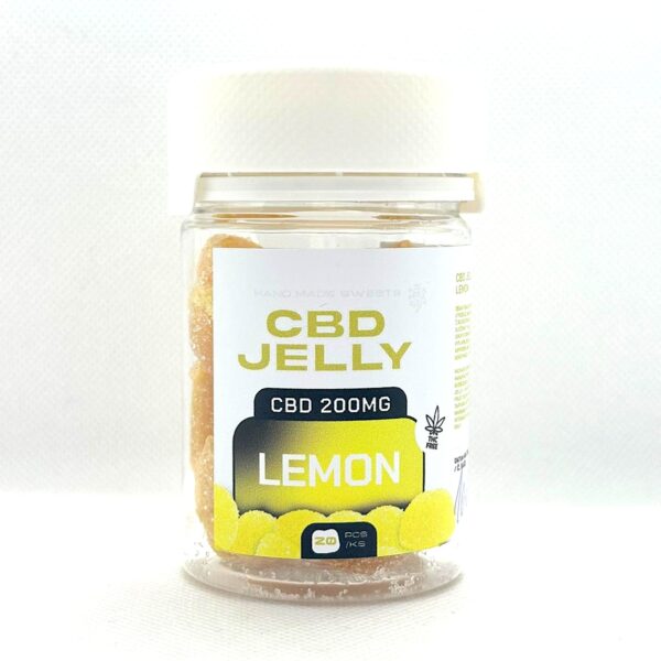 CBD produkty 44 CBD Jelly 10mg - citron 20ks
