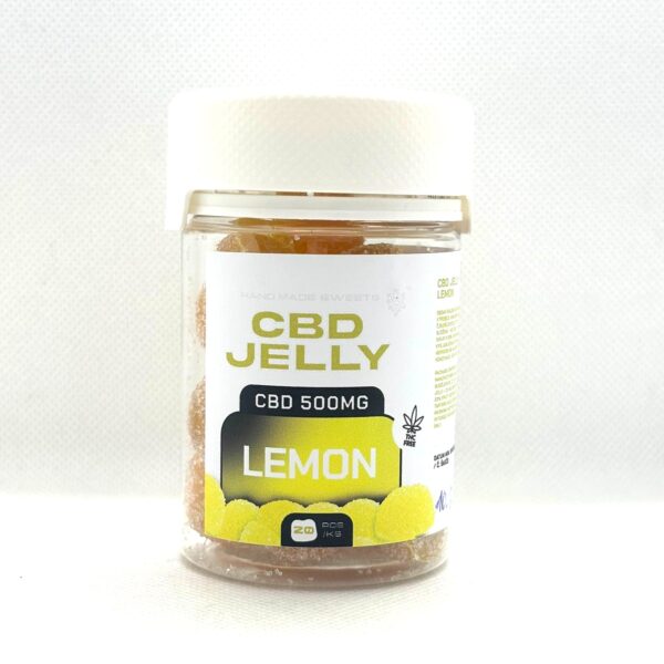 CBD produkty 35 CBD Jelly 25mg - citron 20ks