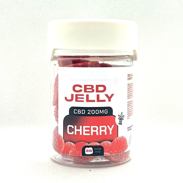 CBD produkty 36 CBD Jelly 10mg - višeň 20ks
