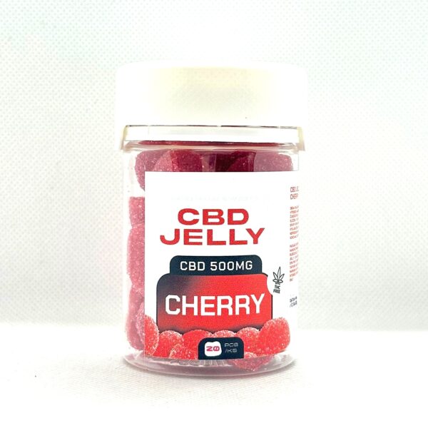 CBD produkty 37 CBD Jelly 25mg - višeň 20ks