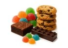 THCv produkty 1 edibles jelly cookie chocolate brownie