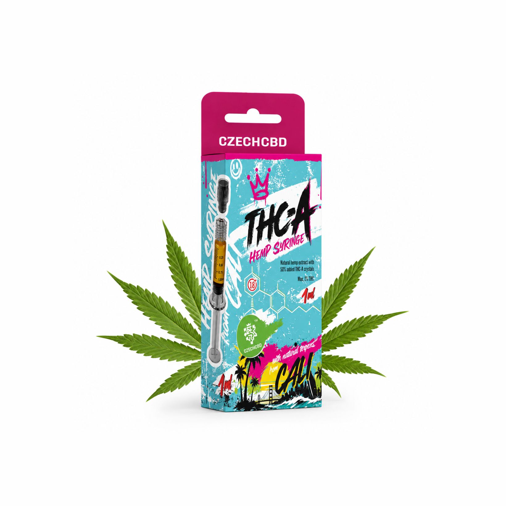 THC-A Hemp Syringe Cali 1ml 1 THC-A Hemp Syringe Cali 1ml